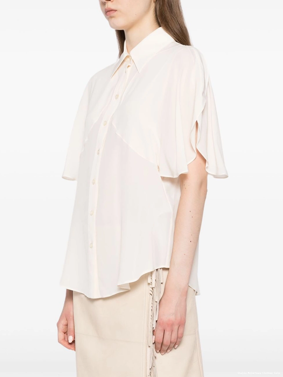 Affordable buttoned-up Stella shirt Women McCartney silk 0821